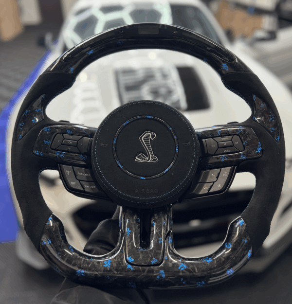 mustang led carbon fiber wheel